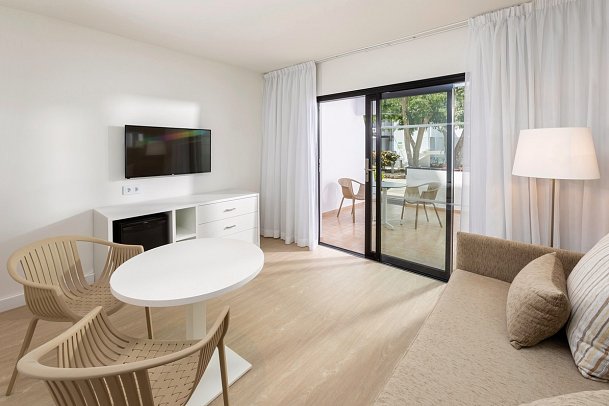 Sol Fuerteventura Jandia - All Suites - Wohnbeispiel Juniorsuite mit Terrasse (Zimmercodierungen JB3 & JB4)