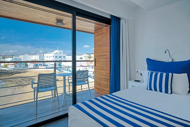 La Marquesina Hotel Boutique - Wohnbeispiel Doppelzimmer Deluxe Meerblick (Zimmercodierungen DDM & DPM)