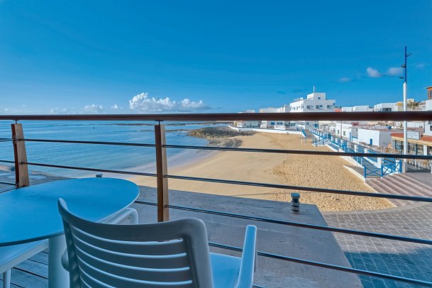 La Marquesina Hotel Boutique - Wohnbeispiel Doppelzimmer Deluxe Meerblick (Zimmercodierungen DDM & DPM)