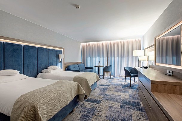 Hotel Medical Spa Unitral - Wohnbeispiel Doppelzimmer Superior (Zimmercodierung DS1)