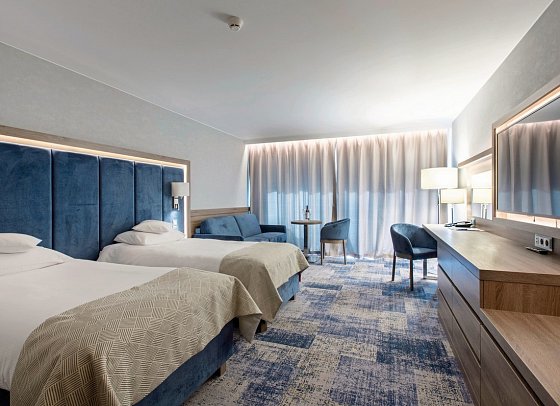 Hotel Wellness Medical Spa Unitral - Wohnbeispiel Doppelzimmer Superior (Zimmercodierung DS1)