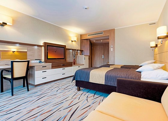 Hotel Wellness Medical Spa Unitral - Wohnbeispiel Doppelzimmer Spa (Zimmercodierung DB2)