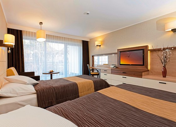 Hotel Wellness Medical Spa Unitral - Wohnbeispiel Doppelzimmer Spa (Zimmercodierung DB2)