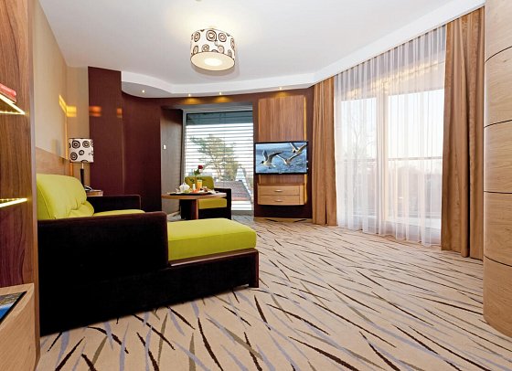 Hotel Wellness Medical Spa Unitral - Wohnbeispiel Doppelzimmer Suite SPA (Zimmercodierung DB3)