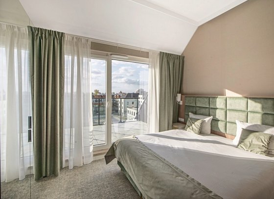Aqua Resort - Wohnbeispiel Doppelzimmer (Zimmercodierungen DB1, DB2 & DC1)