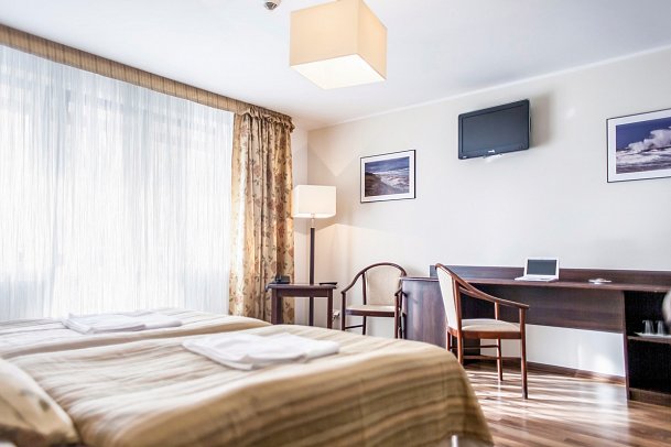 Olymp II - Wohnbeispiel Doppelzimmer (Zimmercodierungen DB2 & DB4)