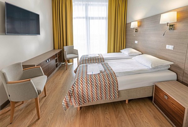 Olymp IV - Wohnbeispiel Doppelzimmer (Zimmercodierungen DB2, DB4, DB5, DX1 & DX2)