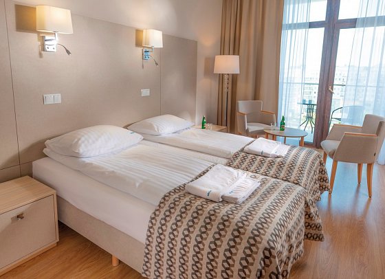 Olymp IV - Wohnbeispiel Doppelzimmer (Zimmercodierungen DB2, DB4 & DB5)