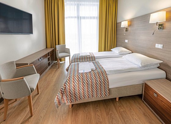 Olymp IV - Wohnbeispiel Doppelzimmer (Zimmercodierungen DB2, DB4 & DB5)