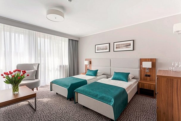 Wolin - Wohnbeispiel Doppelzimmer Standard (Zimmercodierungen DGA, DG1 & DG2)