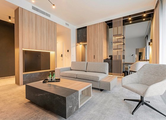 Hotel Shellter Resort & Spa - Wohnbeispiel Juniorsuite (Zimmercodierung JB2)