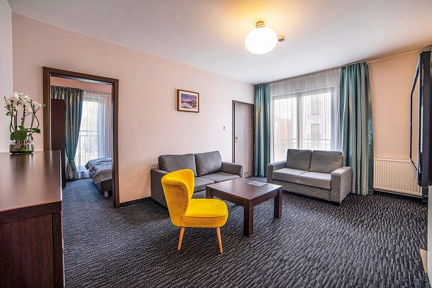 Golden Tulip Gdansk Residence - Wohnbeispiel Studio (Zimmercodierungen SB4 & SB6)