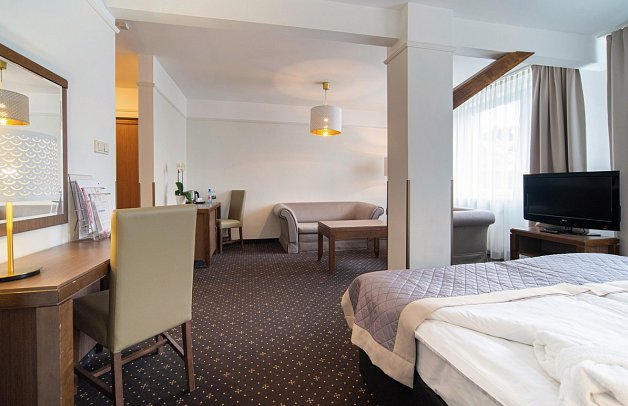 Marena Wellness & Spa - Wohnbeispiel Familienzimmer Hauptgebäude Perla (Zimmercodierung FBU)