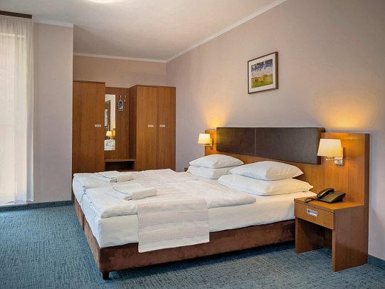 Maximus Spa - Wohnbeispiel Doppelzimmer (Zimmercodierungen DP1, DB1, DB2, DB3 & DC1)