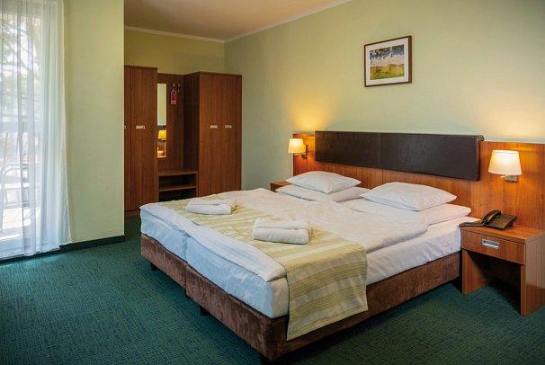 Maximus Spa - Wohnbeispiel Doppelzimmer (Zimmercodierungen DP1, DB1, DB2, DB3 & DC1)