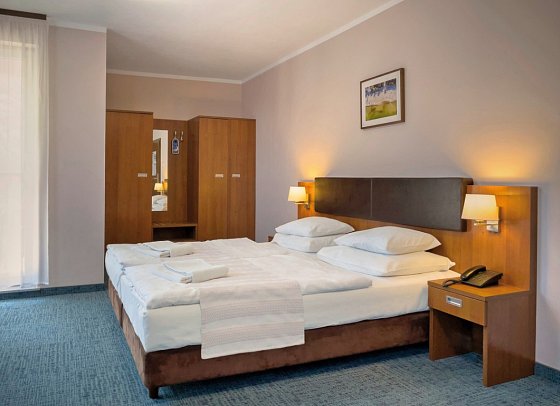 Maximus Spa - Wohnbeispiel Doppelzimmer (Zimmercodierungen DP1, DB1, DB2, DB3 & DC1)