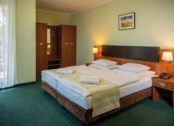 Maximus Spa - Wohnbeispiel Doppelzimmer (Zimmercodierungen DP1, DB1, DB2, DB3 & DC1)