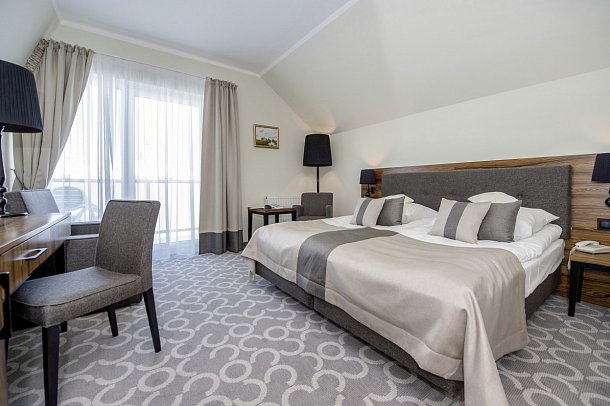 Sandra Spa - Wohnbeispiel Doppelzimmer im Gebäude Sandra (Zimmercodierungen DB1, DB3 & DC1)