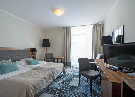 Sandra SPA Pogorzelica - Wohnbeispiel Doppelzimmer zur Alleinnutzung im Gebäude Sandra Spa (Zimmercodierung DB4)