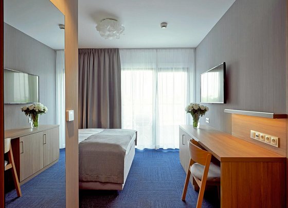 Baltivia Sea Resort - Wohnbeispiel Doppelzimmer Economy (Zimmercodierungen DE1 & DE3)