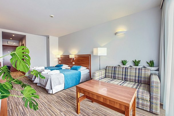 Ikar Plaza - Wohnbeispiel Doppelzimmer (Zimmercodierungen DP1, DB1, DB2 & DC1)