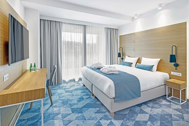 Seaside Park Hotel - Wohnbeispiel Doppelzimmer Deluxe (Zimmercodierung UD1)