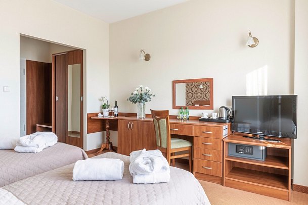 Bursztyn Medical Spa & Wellness - Wohnbeispiel Doppelzimmer Bestpreis (Zimmercodierung DP1)