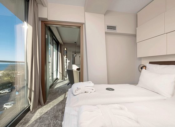 Marine Hotel by Zdrojowa - Wohnbeispiel Appartement Lux (Zimmercodierung AD1)