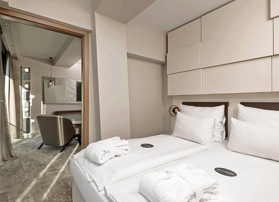 Marine Hotel by Zdrojowa - Wohnbeispiel Appartement Lux (Zimmercodierung AD1)