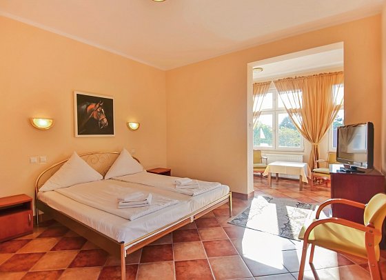 Villa Antares I & II - Wohnbeipiel Familienzimmer Villa Antaris II (Zimmercodierung FB9)