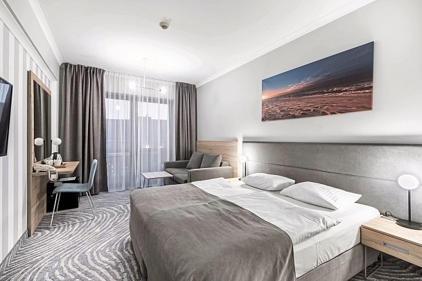 Leda Spa - Wohnbeispiel Doppelzimmer (Zimmercodierungen DP1, DB1, DB3, DX1 & DX2)