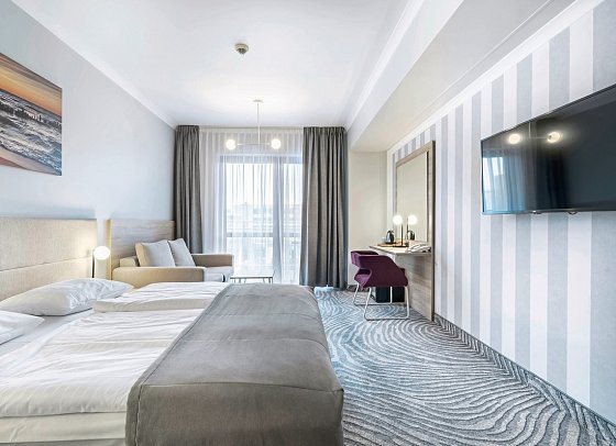 Leda Spa - Wohnbeispiel Doppelzimmer (Zimmercodierungen DP1, DB1, DB3, DX1 & DX2)