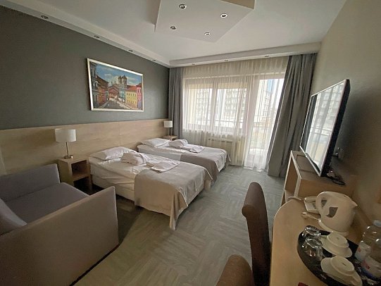 Arka Medical SPA - Wohnbeispiel Doppelzimmer Komfort (Zimmercodierungen DF4, DF5, DX3 & DX4)