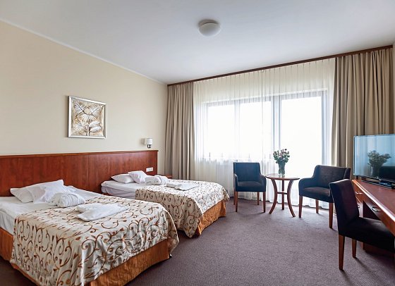 Arka Medical SPA - Wohnbeispiel Doppelzimmer Komfort (Zimmercodierungen DF4, DF5, DX3 & DX4)