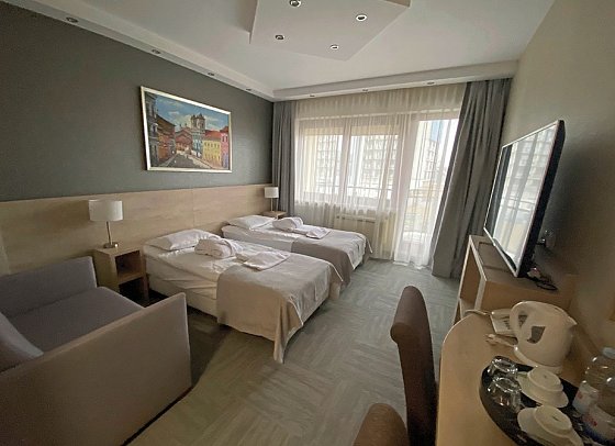 Arka Medical SPA - Wohnbeispiel Doppelzimmer Komfort (Zimmercodierungen DF4, DF5, DX3 & DX4)