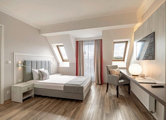 Trzy Wyspy Hotel & Spa - Wohnbeispiel Doppelzimmer Economy (Zimmercodierung DE1)