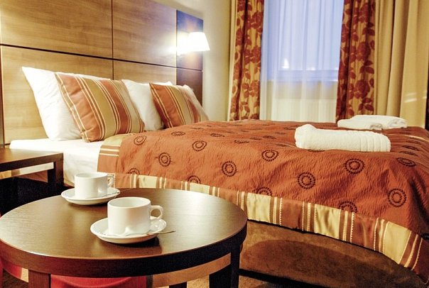 Diva Spa - Wohnbeispiel Doppelzimmer Standard (Zimmercodierungen DP1, DG1, DG2 & DC1)