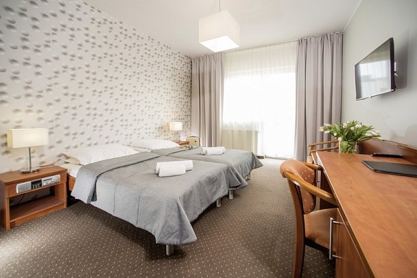 Akces Medical Spa - Wohnbeispiel Doppelzimmer (Zimmercodierungen DP1, DB1, DC1 & DB3)