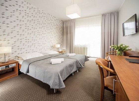 Akces Medical Spa - Wohnbeispiel Doppelzimmer Komfort Hauptgebäude (Zimmercodierung DF1)
