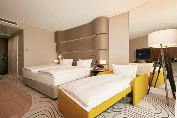 Radisson Blu Resort Swinoujscie - Wohnbeispiel Doppelzimmer Standard (Zimmercodierungen DG1, DG3 & DC1)