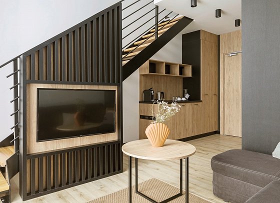 Saltic Resort & SPA - Wohnbeispiel Appartement 1 Schlafzimmer auf 2 Ebenen (Zimmercodierung AB1)