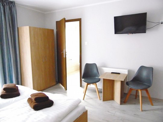 Villa Jupiter - Wohnbeispiel Doppelzimmer (Zimmercodierungen DE1, DB1 & DB2)