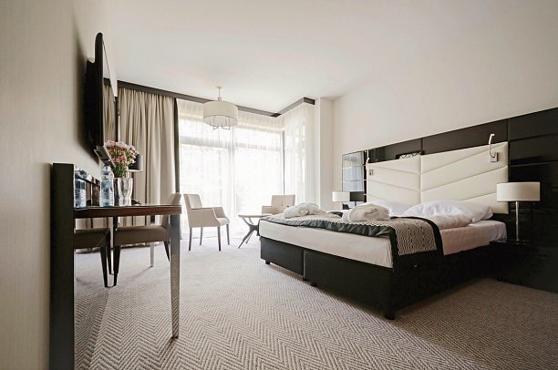 Diune Resort by Zdrojowa - Wohnbeispiel Doppelzimmer Standard (Zimmercodierungen DG1 & DG2)