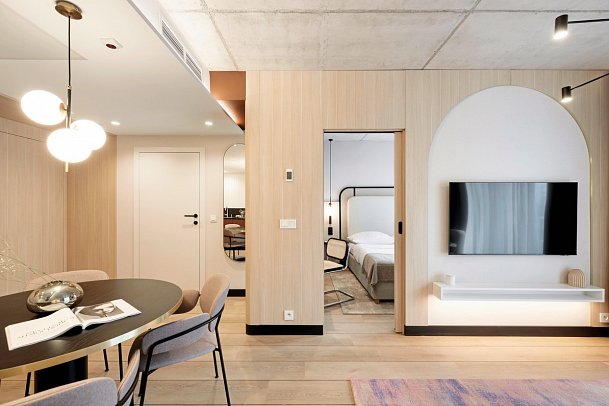 Baltic Park Loft - Wohnbeispiel Appartement Lux (Zimmercodierungen AB1 & AB9)