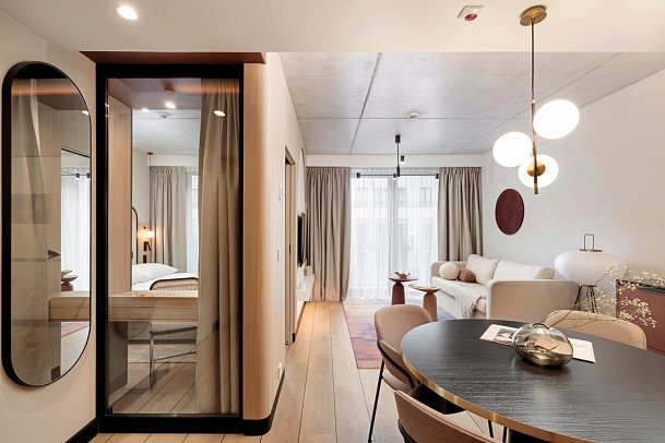 Baltic Park Loft - Wohnbeispiel Appartement Lux (Zimmercodierungen AB1 & AB9)