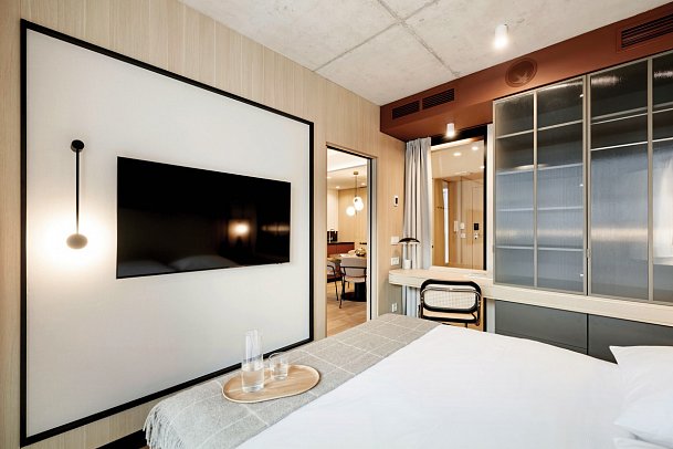 Baltic Park Loft - Wohnbeispiel Appartement Lux (Zimmercodierungen AB1 & AB9)