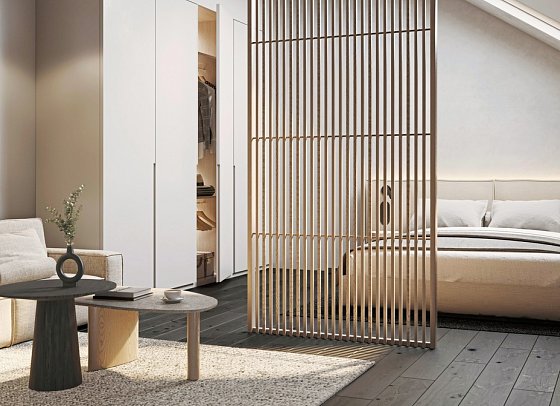 NICKEL Resort & WellNest - Wohnbeispiel Appartement Suite (Zimmercodierungen AB1 & AB2)