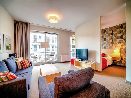Golden Tulip Miedzyzdroje Residence - Wohnbeispiel Studio (Zimmercodierungen SP1, SB1 & SB3)