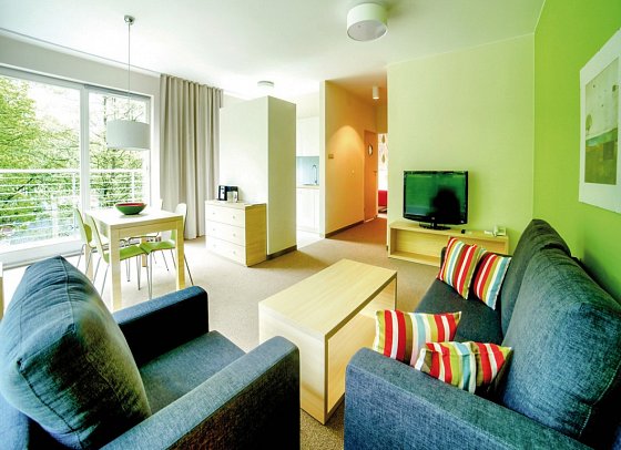 Golden Tulip Miedzyzdroje Residence - Wohnbeispiel Suite (Zimmercodierungen WB4 & WB5)
