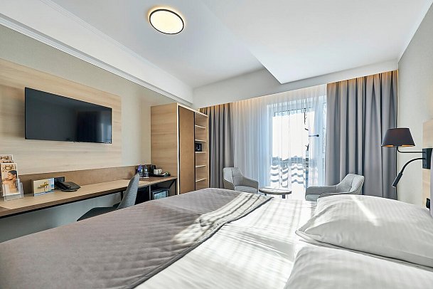 Hotel Aurora Family & Spa - Wohnbeispiel Doppelzimmer Standard (Zimmercodierung DG1)
